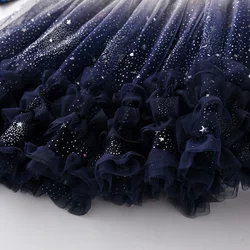 DXTON vestido de princesa para fiesta con manga larga