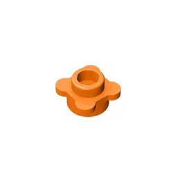 Assmble placa redonda con flor y pétalos para bloques de construcción