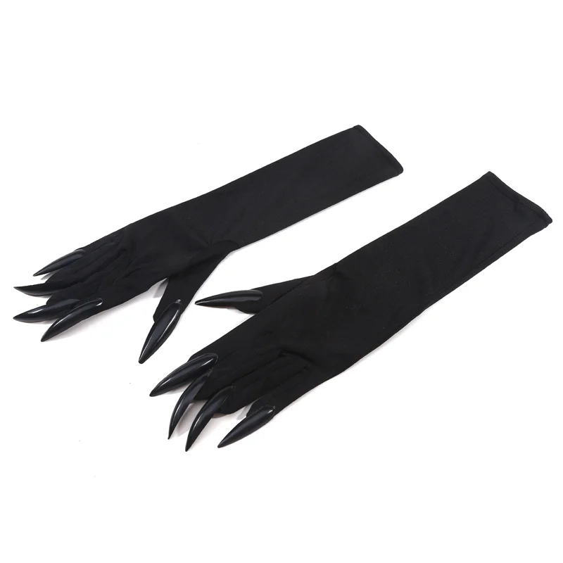 Guantes largos de Halloween con garras de fantasma para disfraces - imagen 5
