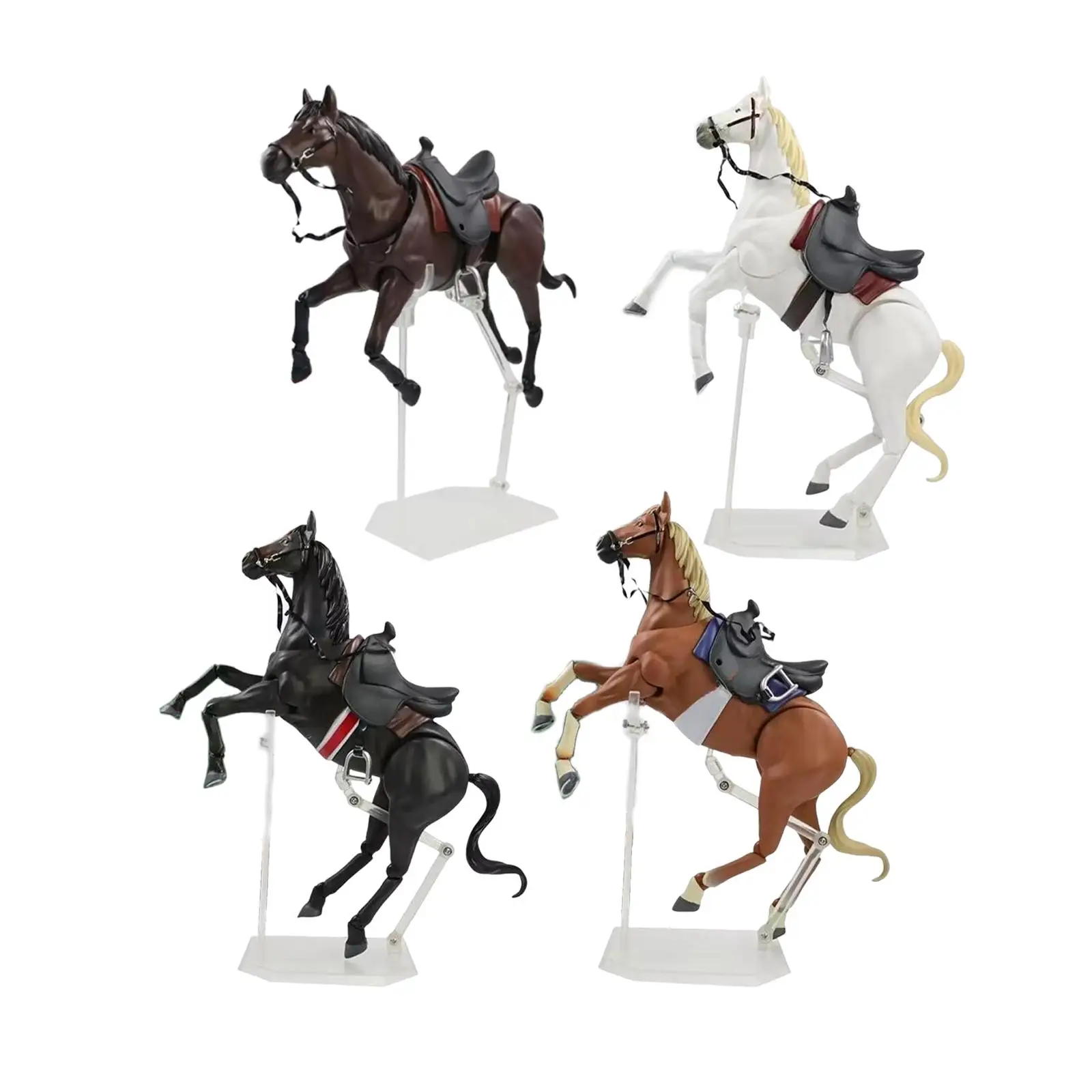 Figura de caballo realista de decoración para niños, estilo granja - imagen 2