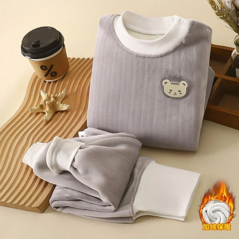 Ropa interior termica de lana para bebe - imagen 5