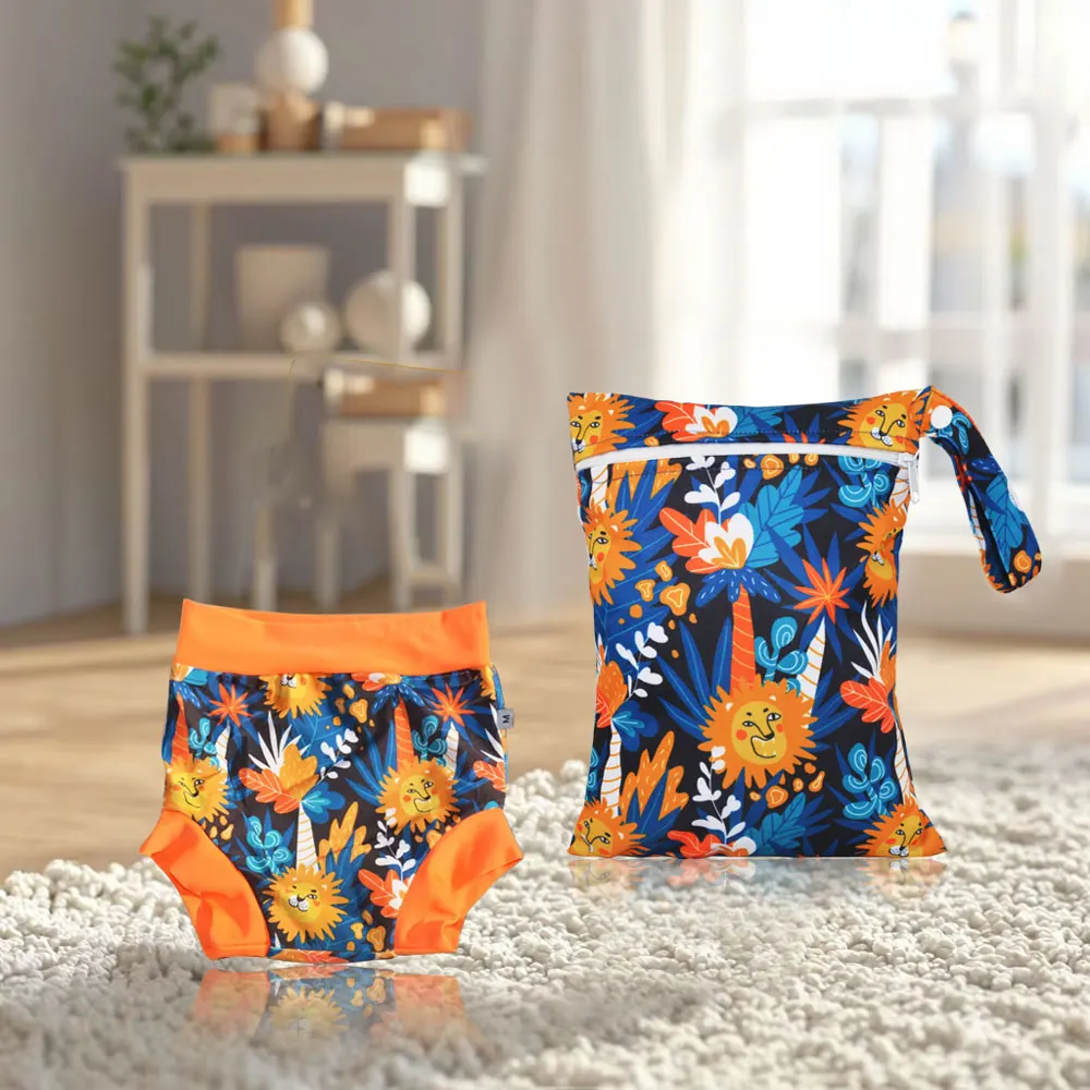 U PICK EezKoala pañal de natación reutilizable con bolsa húmeda