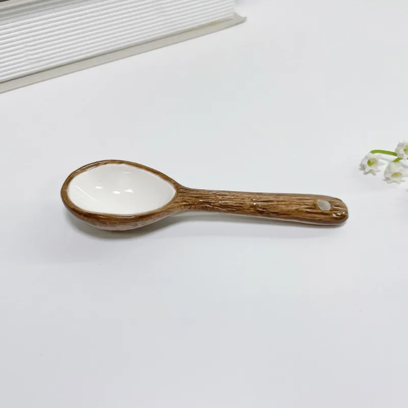 Taza de cerámica pintada a mano estilo coreano irregular para niños - imagen 2