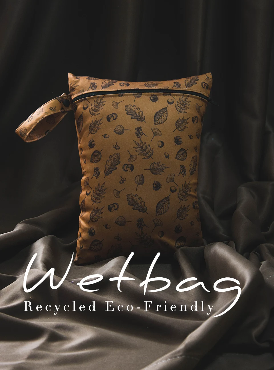 Bolsa Elinfant frontal mostrando diseño y cremallera