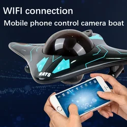 Barco submarino RC con cámara de vídeo en tiempo real