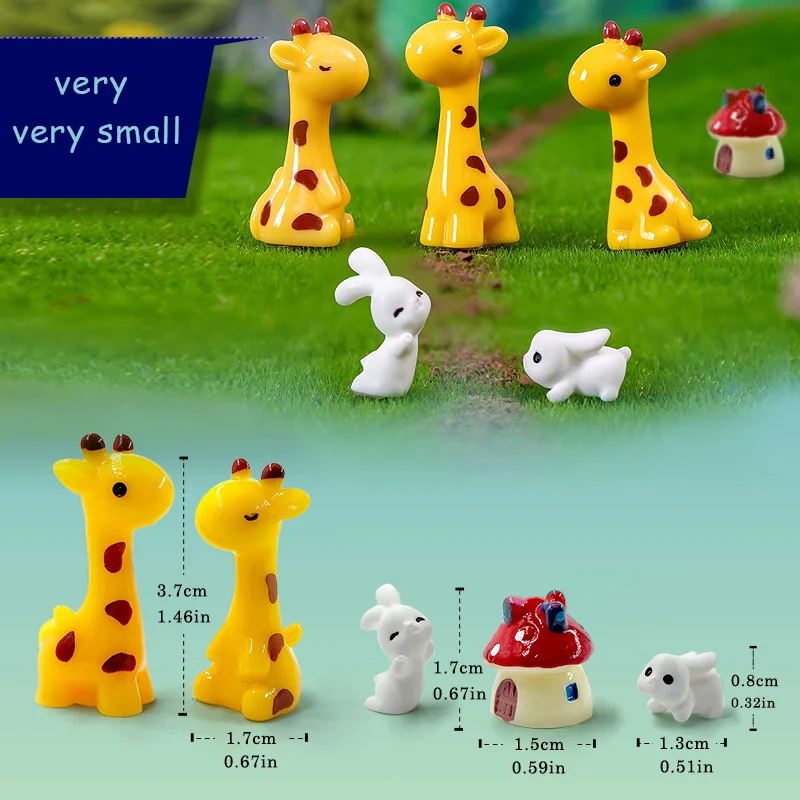 Set de figuras de animales y hadas para jardín infantil - imagen 3