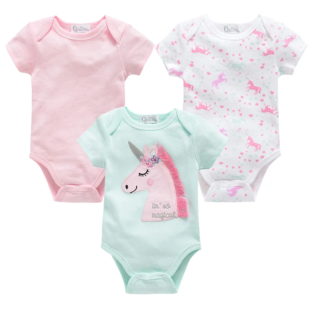 KavAdapters conjunto de verano bebé niña algodón con diseño Nairobi - imagen 2