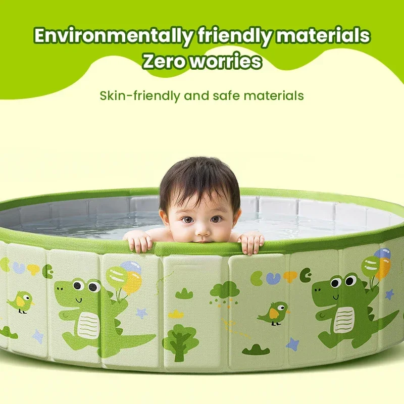 Piscina infantil circular no inflable para niños, baño familiar - imagen 4