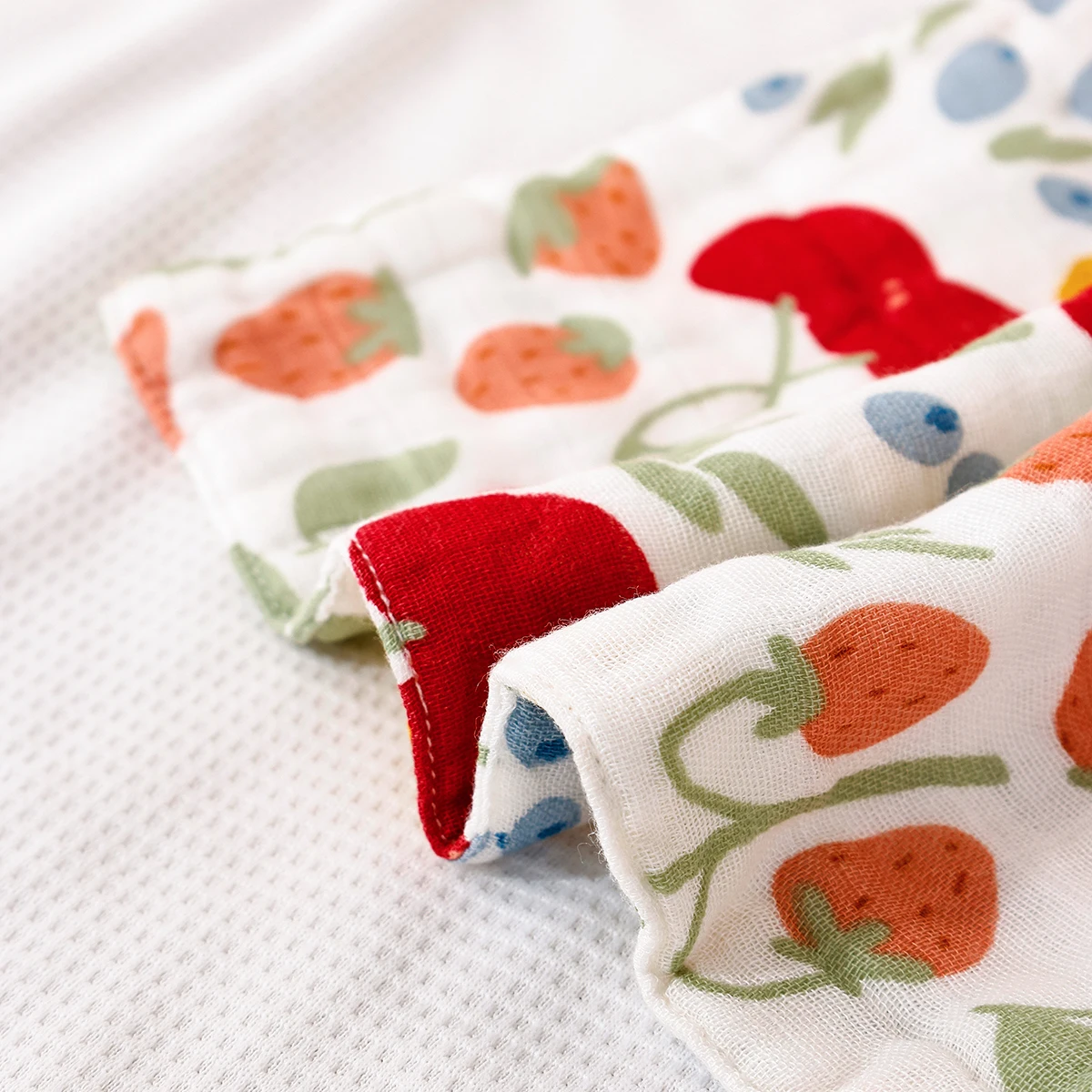 Elinfant toallitas de muselina de bambú para bebé, suaves absorbentes - imagen 3