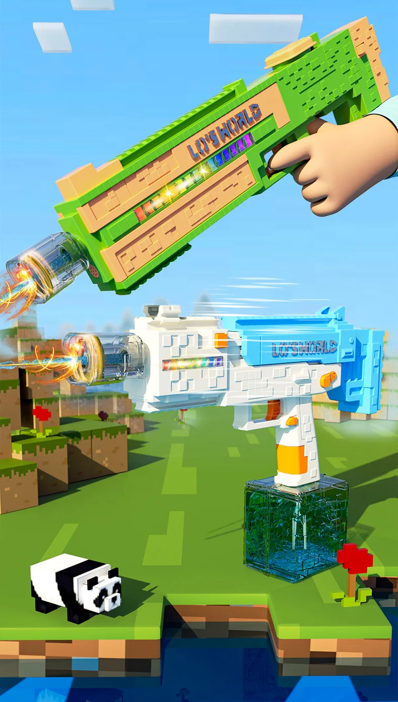 Modo de juego y disparo para batalla de agua