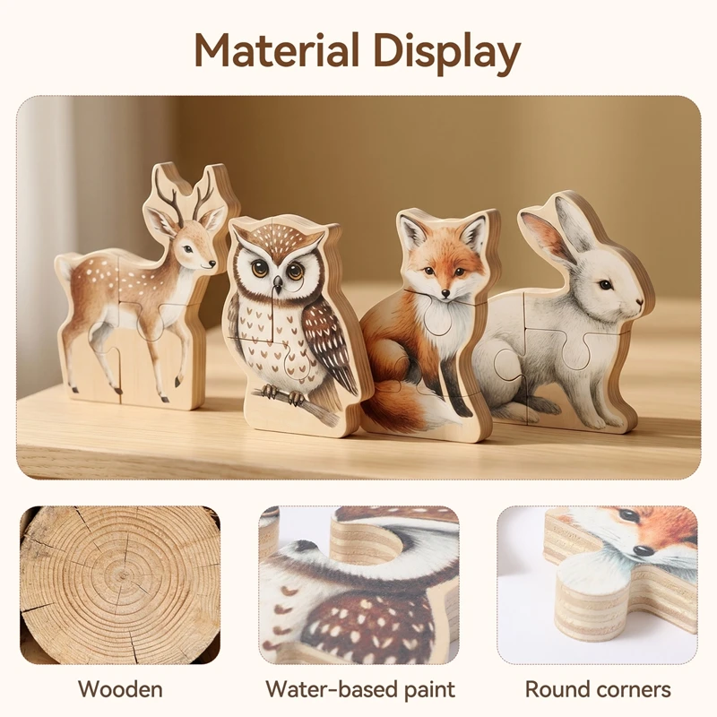 Juguetes Montessori: tablero de números y letras en madera - imagen 2