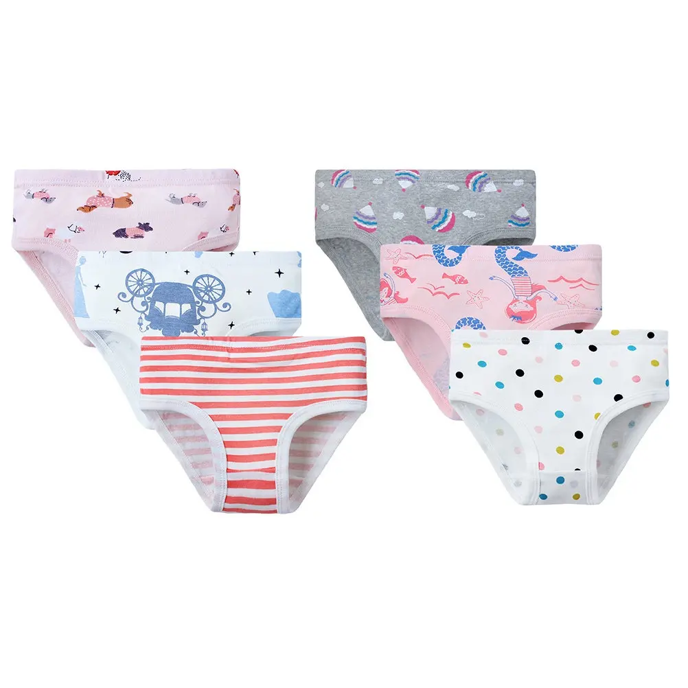 Pantalones de algodón para niñas con estampado infantil transpirable - imagen 2
