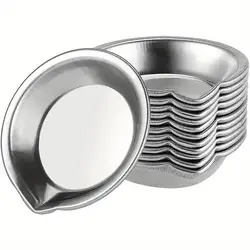 Paleta de mezcla de acero inoxidable con recipientes y tazas