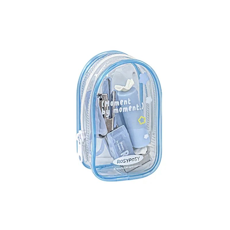 Kit de manualidades portátil con perforador y grapadora para niños - imagen 4