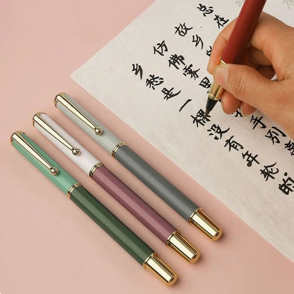 Pinceles para caligrafía de pelo suave profesionales principiantes - imagen 4