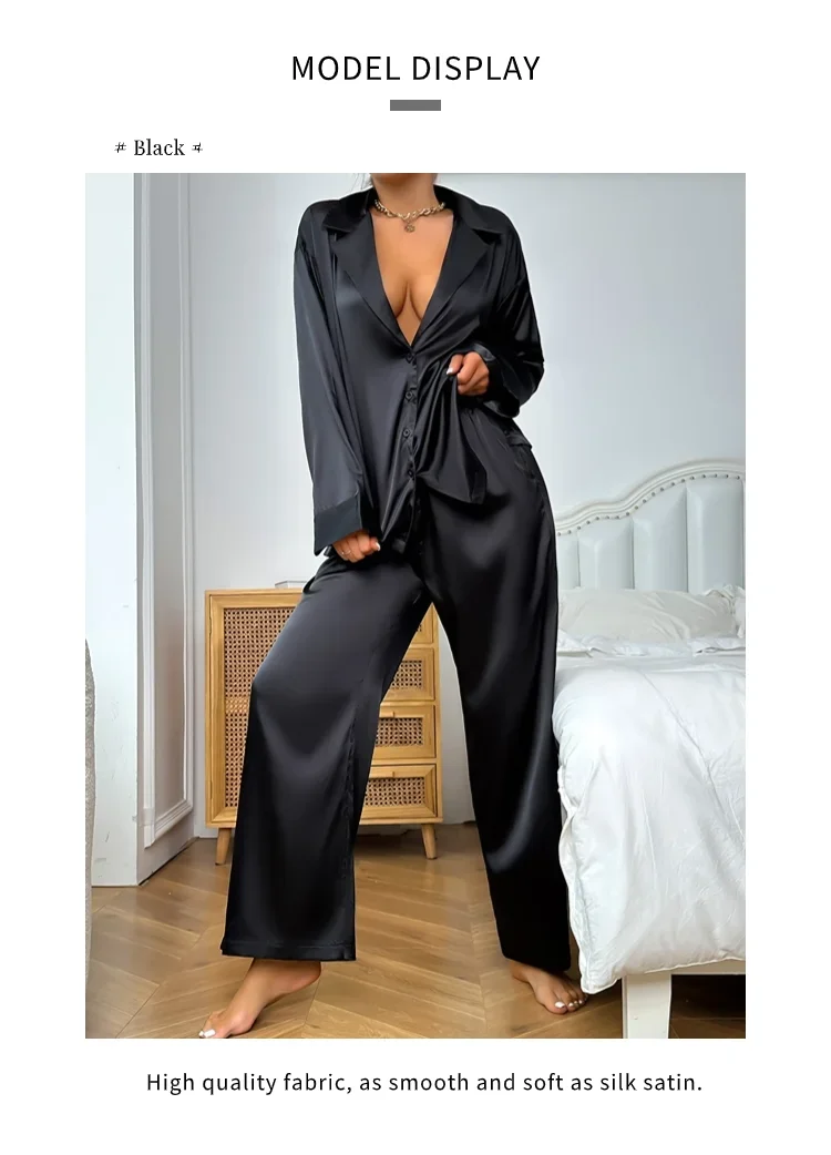Pijama de satén para niños – Cómoda y elegante - imagen 4
