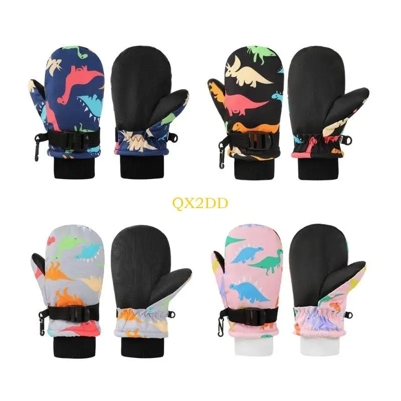 Manoplas QX2D con estampado de dibujos animados