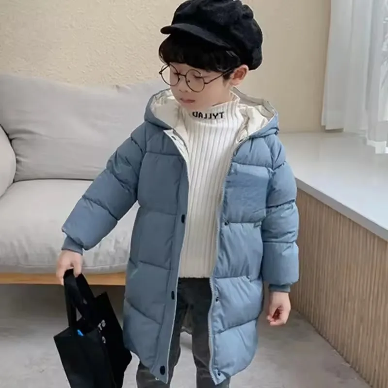 Anorak acolchado infantil con capucha – Chaqueta de invierno para niño - imagen 2