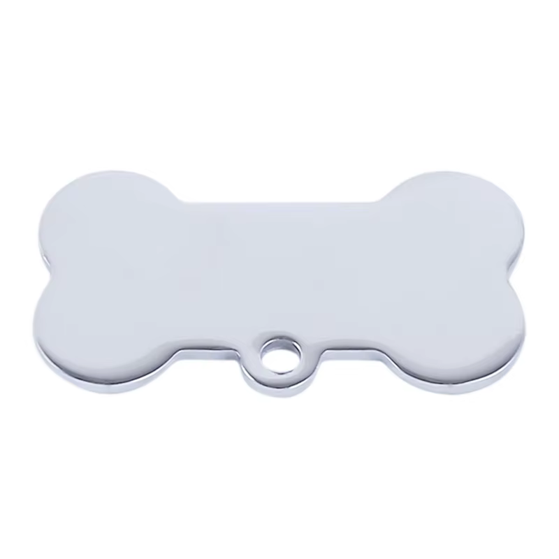 Etiqueta de hueso para mascota
