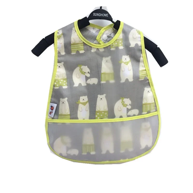 Babero impermeable EVA para bebé con diseño divertido - imagen 5