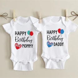 Mameluco infantil con letras para celebración - Traje fiesta bebé