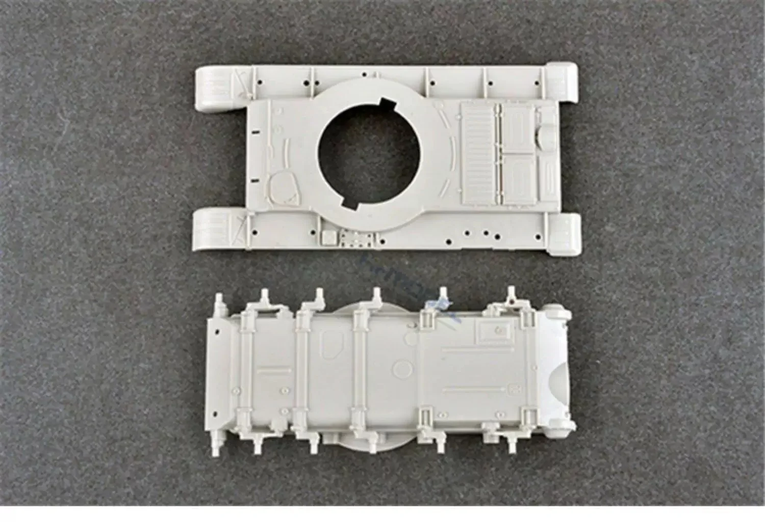 Perspectiva del tanque ensamblado