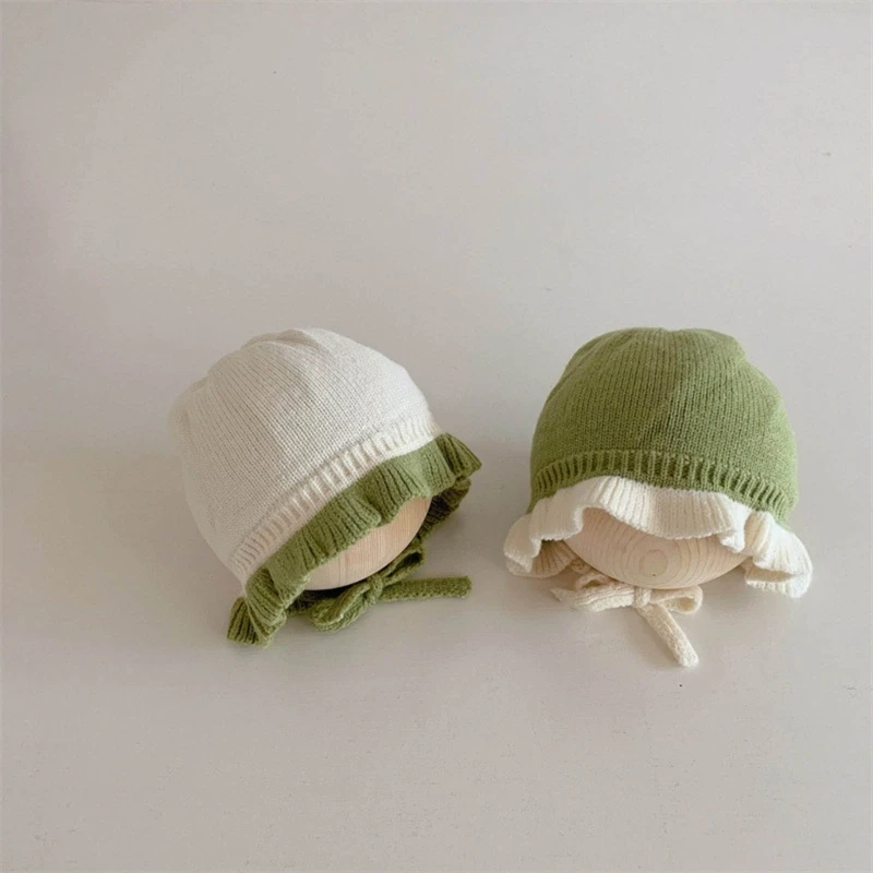 Gorro con orejeras de punto para bebé y niño, abrigo invierno - imagen 2