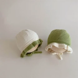 Gorro con orejeras de punto para bebé y niño, abrigo invierno