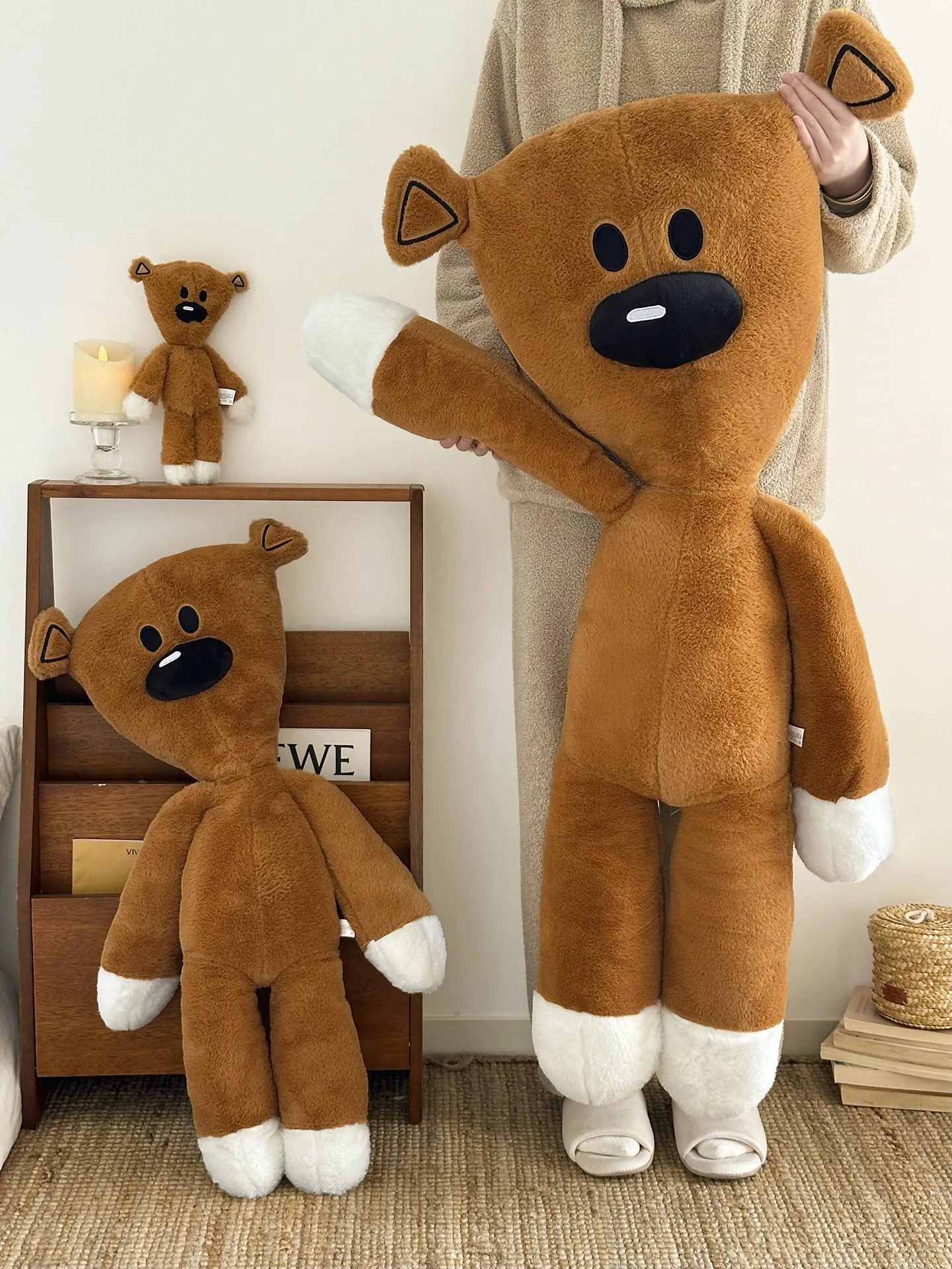Detalle del peluche y su acabado suave