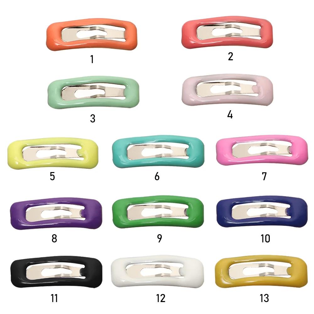 Mini pinza para el pelo de muñeca con colores dulces - imagen 4