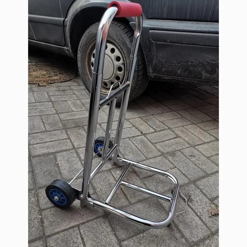 Carrito de compras infantil plegable con ruedas - imagen 2