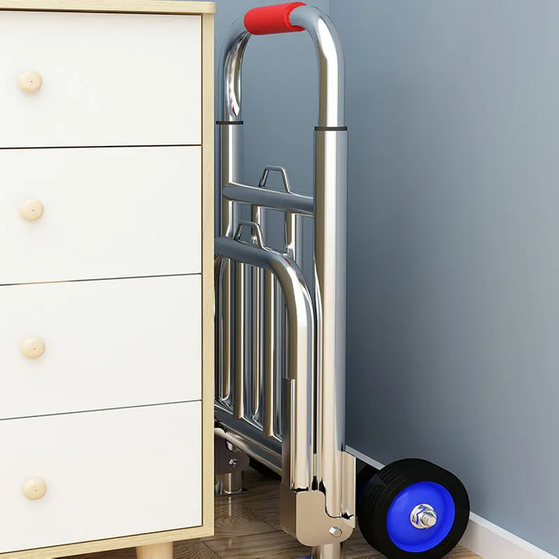 Carrito de compras infantil plegable con ruedas - imagen 3