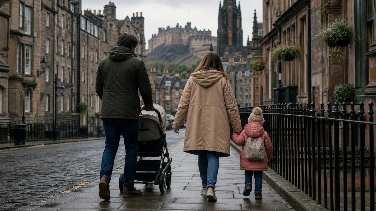 ¿Cómo es vivir en Edimburgo con niños? Ventajas e inconvenientes de esta ciudad para familias