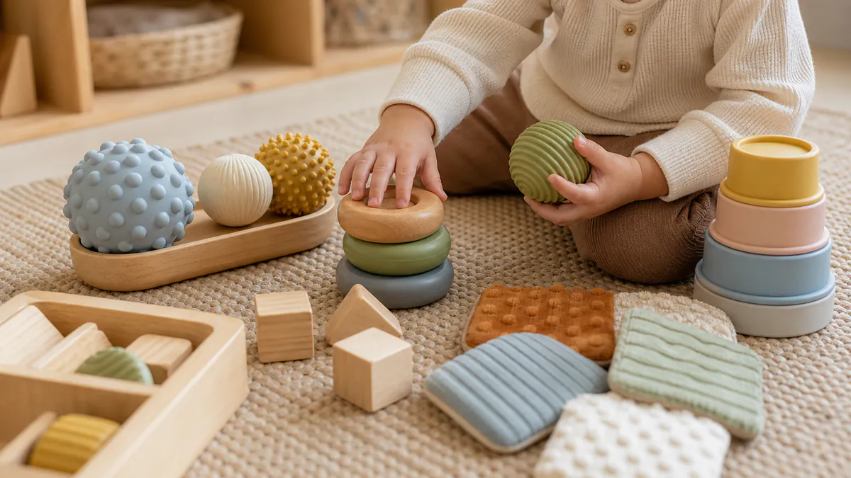 ¿Qué son los juguetes sensoriales? Beneficios y aplicaciones